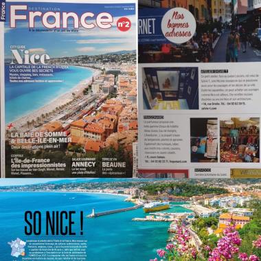 Parution dans le magazine National France Tourisme
